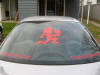 Hatchet Man Window Decal Sticker