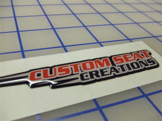 Custom 3D Decals and 3D Stickers