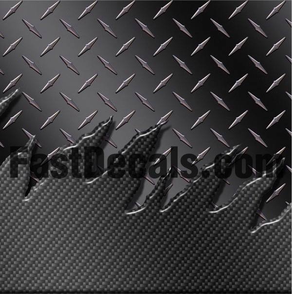 CUSTOM CARBON FIBER DECALS and STICKERS