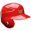 Red Baseball Helmet Decal / Sticker