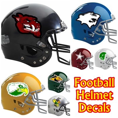 Football Helmet Decals