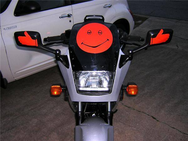 CUSTOM MOTORCYCLE DECALS and MOTORCYCLE. 
