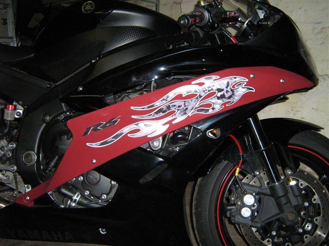 CUSTOM MOTORCYCLE DECALS and MOTORCYCLE STICKERS