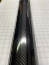 black carbon fiber decal for car