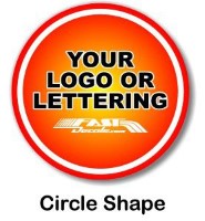 Circle custom decal quote