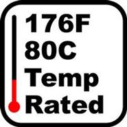 176F high temp decal sticker