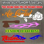 Custom transfer decal quote