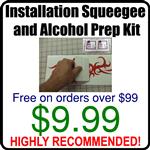 Decal Installation Squeegee Kit