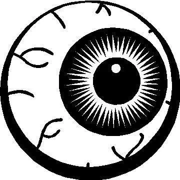 Eyeball Decal Sticker