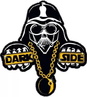 Sticker Star wars dark vador
