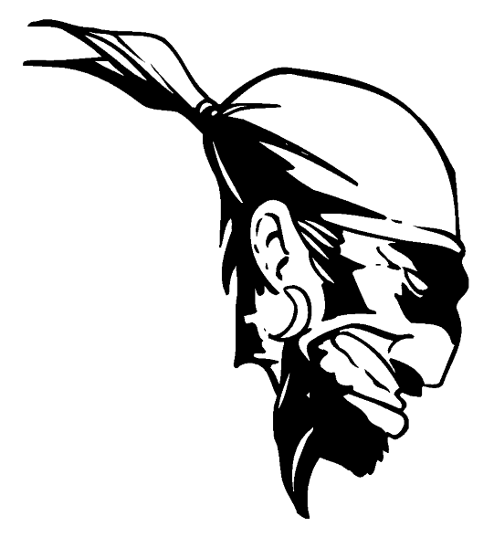 Pirates Mascot Decal / Sticker