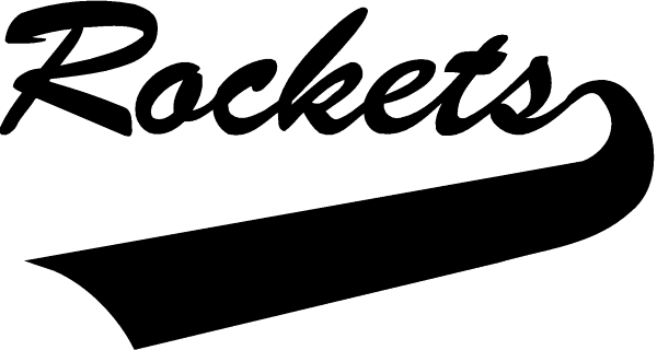 Rockets Mascot Decal / Sticker