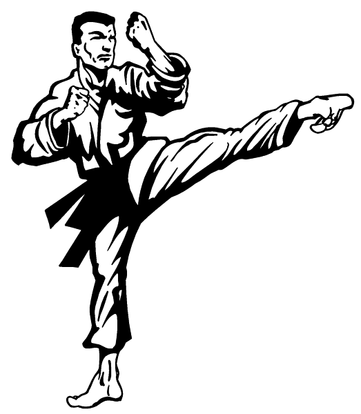 Karate Decal / Sticker