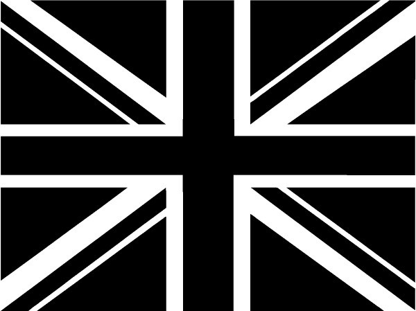 BRITISH FLAG DECAL / STICKER EN