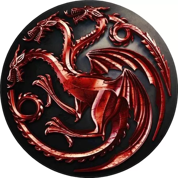 Game of Thrones Targaryen Logo Vector Graphic 