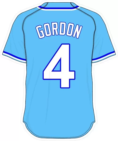 Alex gordon clearance blue jersey