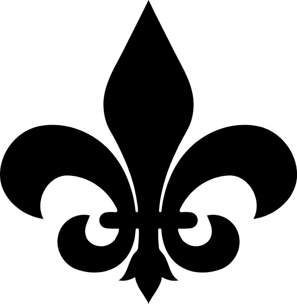 FLEUR DE LIS DECAL / STICKER 02