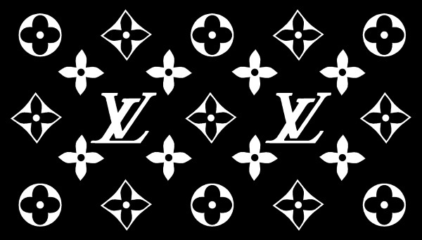 Louis Vuitton Logo Pattern V4 Wall Decal Home Decor Bedroom Room Vinyl   boop decals