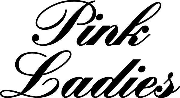 GREASE PINK LADIES DECAL / STICKER 01