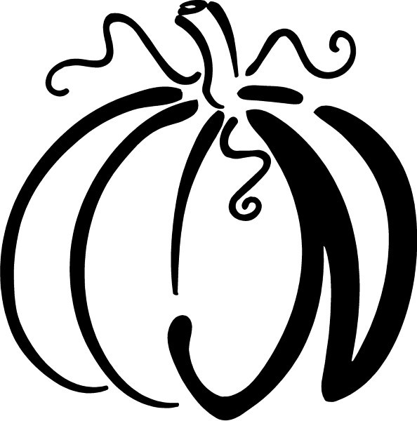 PUMPKIN DECAL / STICKER 01