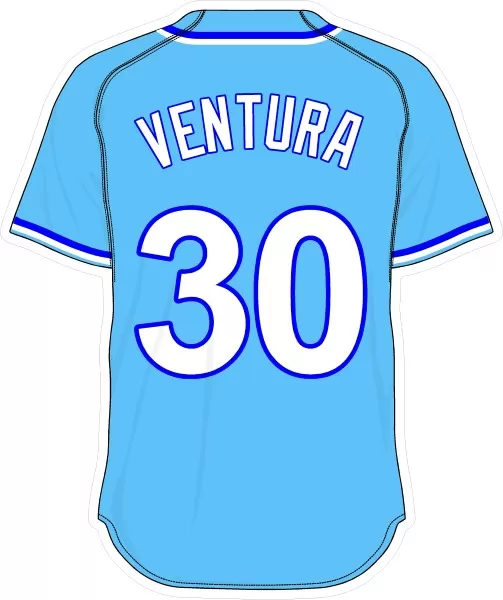 yordano ventura signed jersey