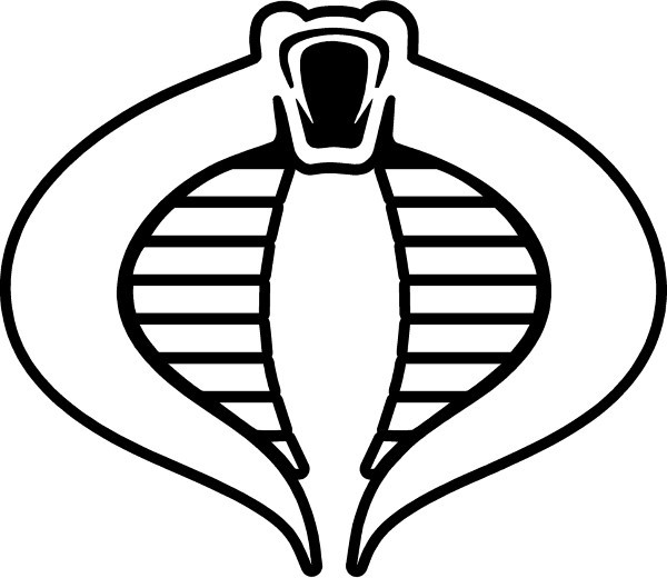 cobra commander decal