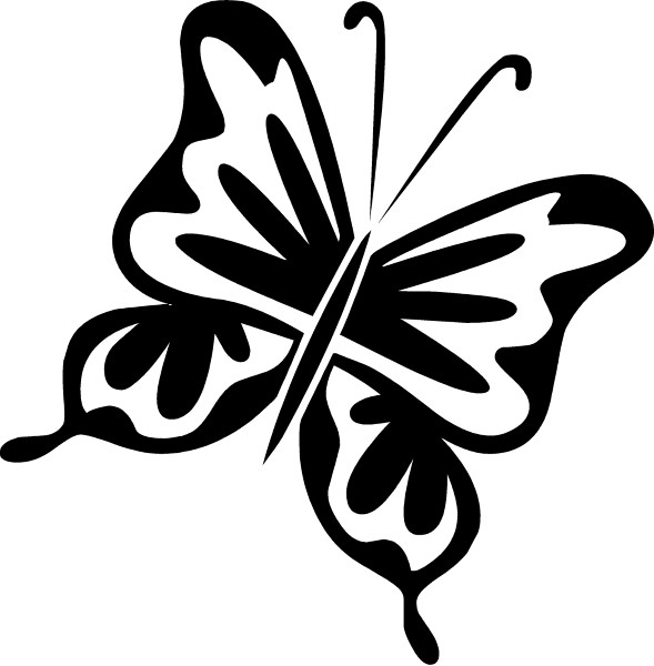 BUTTERFLY DECAL / STICKER 02