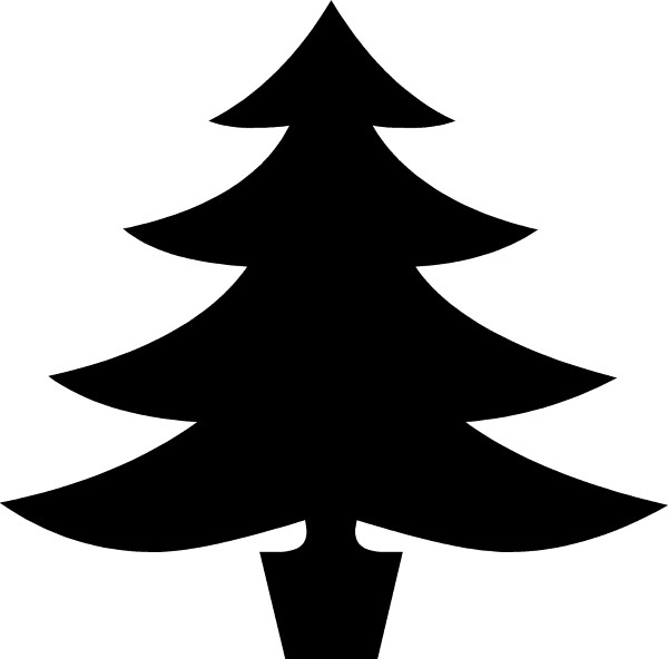 CHRISTMAS TREE DECAL / STICKER 02