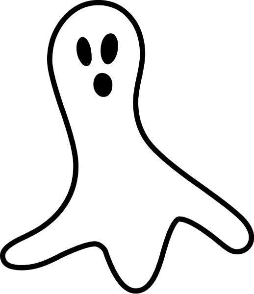 Ghost Decal   Sticker 02