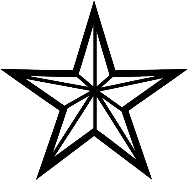 STAR DECAL / STICKER 17