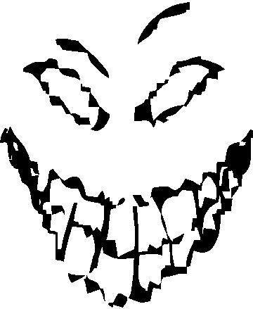 disturbed logo face