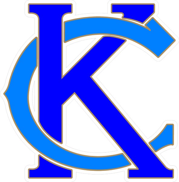 KANSAS CITY ROYALS KC DECAL / STICKER 03