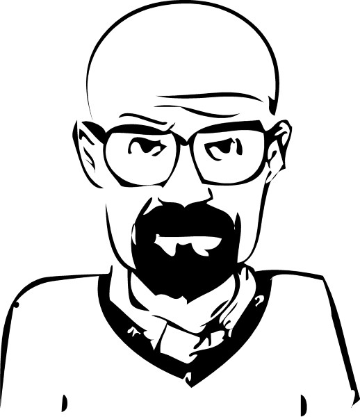 BREAKING BAD HEISENBERG DECAL / STICKER 35