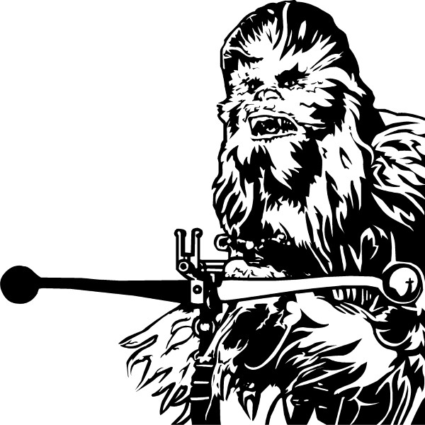 chewbacca decal