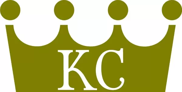 Kansas City Baseball Crown Decal / Sticker 04