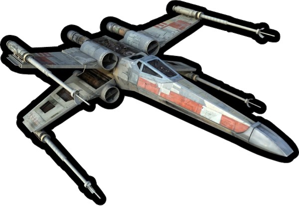 X-wing Starfighter Decal   Sticker 05