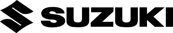 SUZUKI LOGO AND LETTERING DECAL / STICKER 03