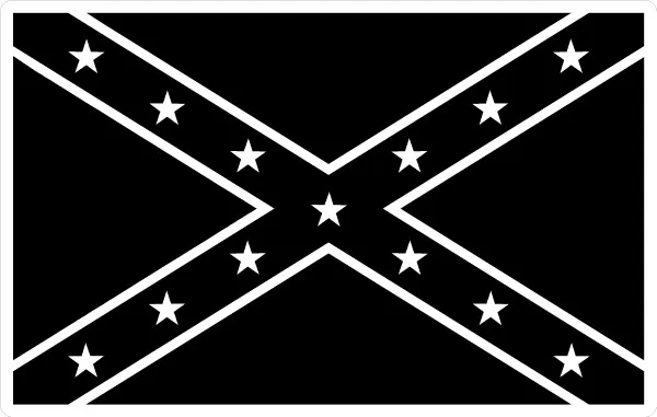 Confederate Flag Coloring Page