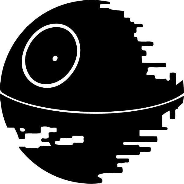 DEATH STAR DECAL / STICKER 06