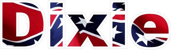 American Confederate Flag Decal Sticker 27