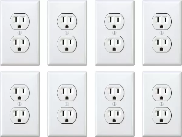 Electrical Outlet Stickers 15-Pack Prank Fake Joke Funny Custom Decal HQ  Sticker