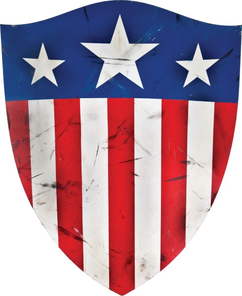 CAPTAIN AMERICA ORIGINAL SHIELD DECAL / STICKER 08