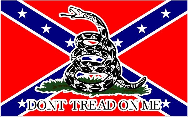 Confederate Flag Dont Tread On Me - About Flag Collections