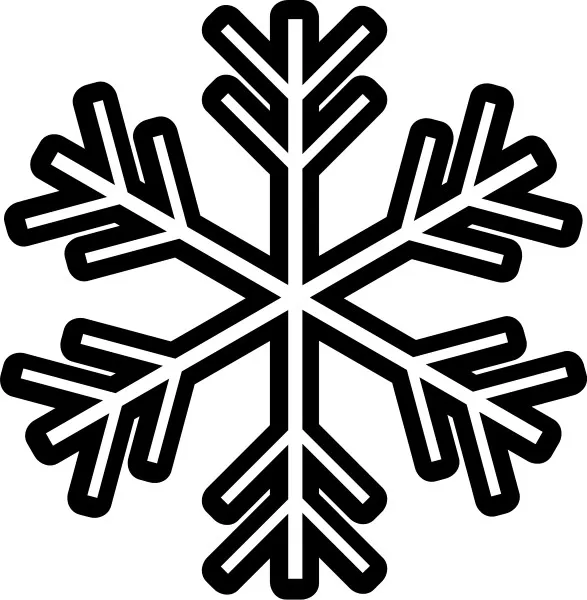 Snowflake Decal / Sticker 10
