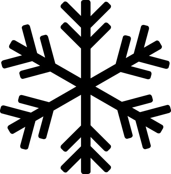 Snowflake Decal / Sticker 10
