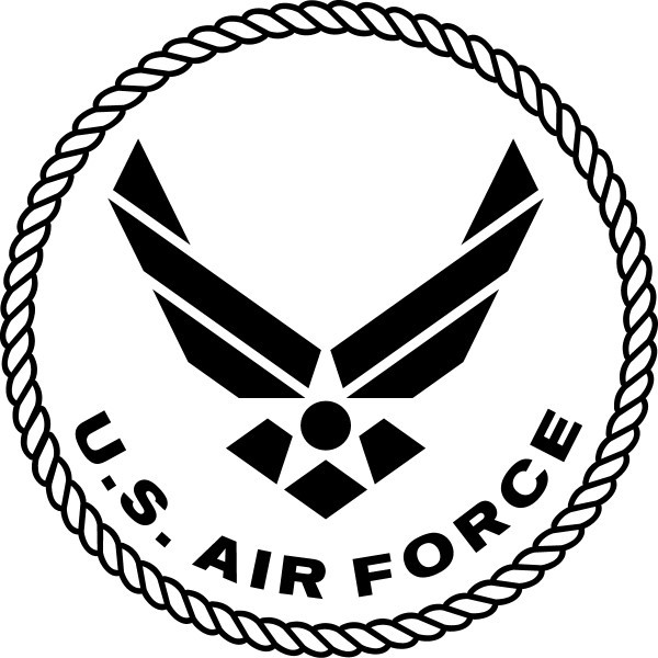 AIR FORCE DECAL / STICKER 10