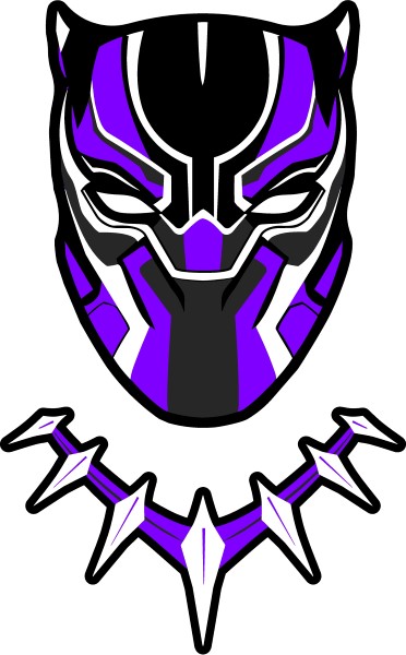 BLACK PANTHER DECAL STICKER 14