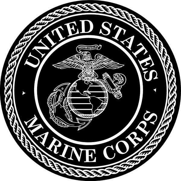 UNITED STATES MARINES DECAL / STICKER 11