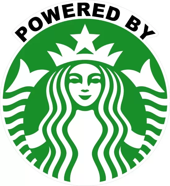 Starbucks Coffee Logo Die Cut Sticker