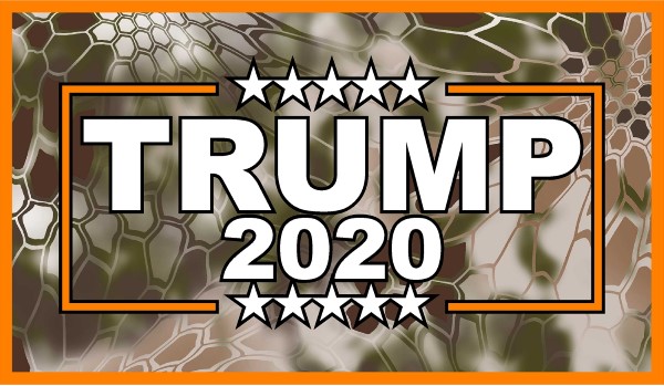 Trump 2020 no Bull $hit Camo Bordado Blanco Trump 2020 Cap Realtree Xtra 2020 